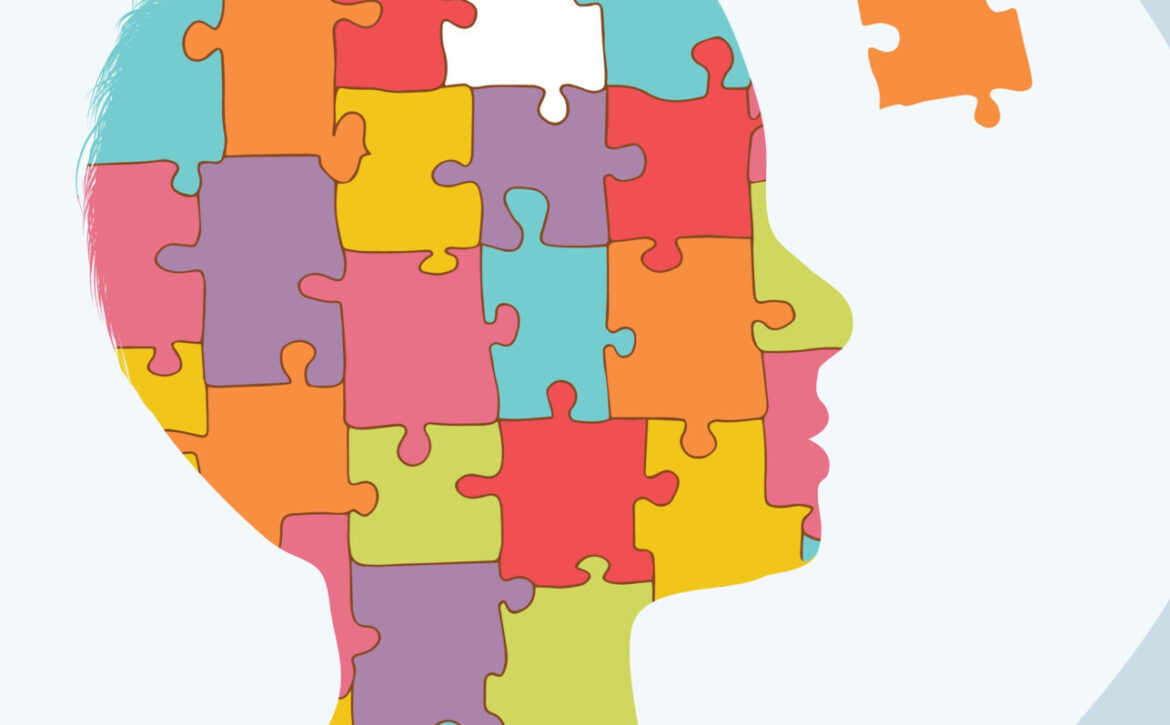 Banner,Copy,Space.,Autism,Syndrome,Concept.,Jigsaw,Puzzle,That,Forms